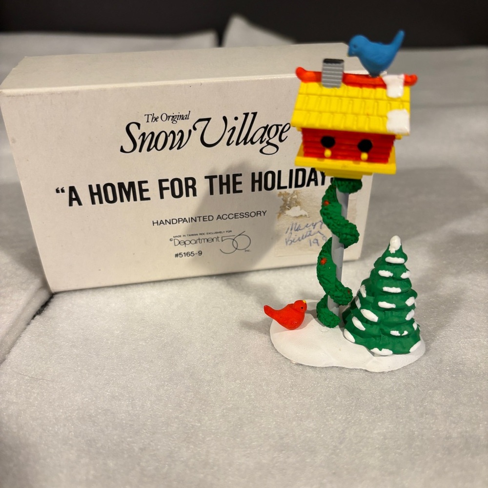 Department 56 The Original Snow Village 'A Home for the Holidays' Birdhouse